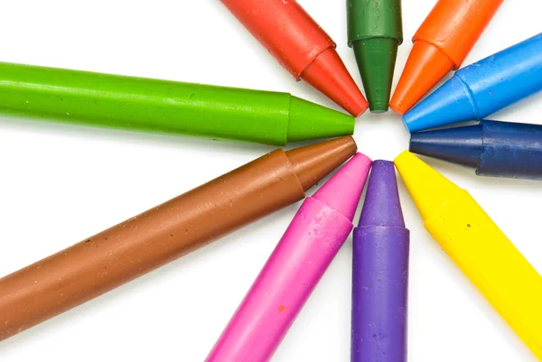 Crayones de cera — Foto de Stock