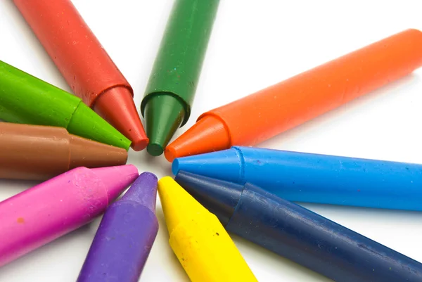 Wax crayons — Stock Photo, Image