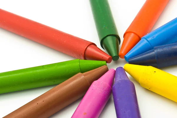 Wax crayons — Stock Photo, Image