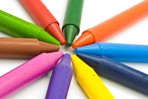 Wax crayons — Stock Photo, Image