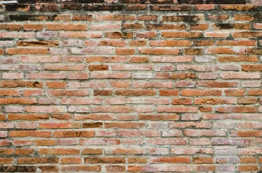 eski kırmızı tuğla duvar