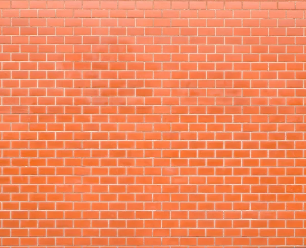 Superficie decorativa parete di mattoni rossi — Foto Stock