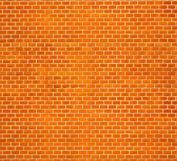 Decorativo muro di mattoni rossi — Foto Stock