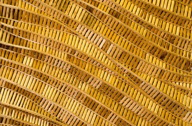 kahverengi el sanatları doğa arka plan doku bambu surfa örgü