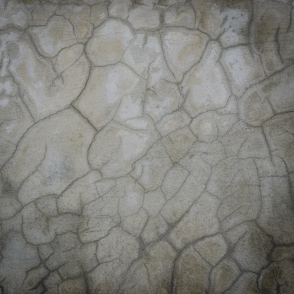 Abstrait de texture fissurée de ciment sur vieux mur de maçonnerie blanche — Photo