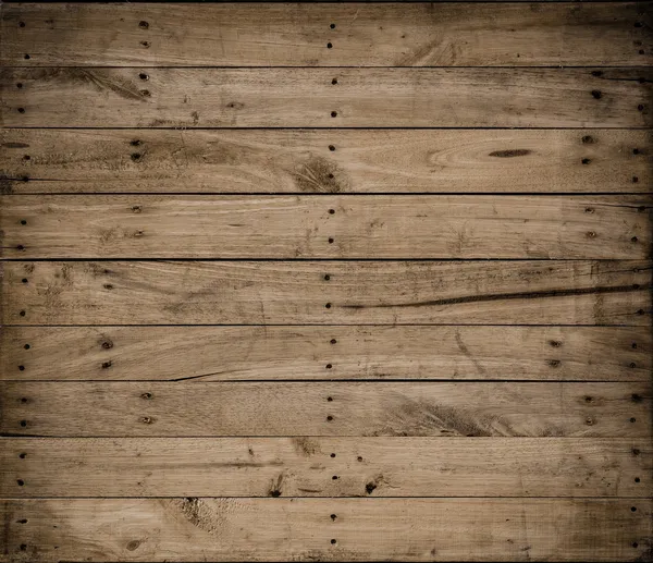 Detalhe padrão de natureza de madeira de pinho decorativo caixa velha parede texto — Fotografia de Stock