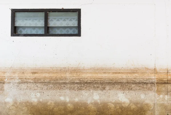 Water stain pattern after flood — Stock Photo, Image