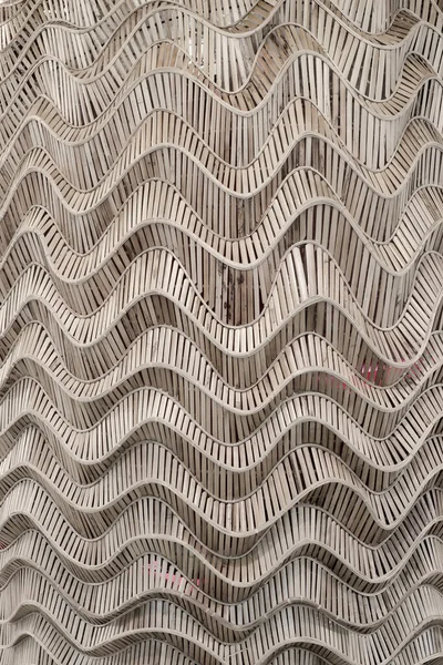 Dalga Kahverengi Halısının Modern Tarz Doğa Arka Planı Dekoratif Duvar — Stok fotoğraf