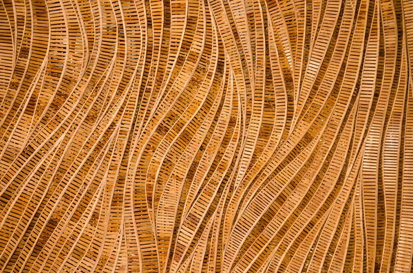 파랗고 질감있는 대나무 장식용 만드는 현대적 형태의 — 스톡 사진