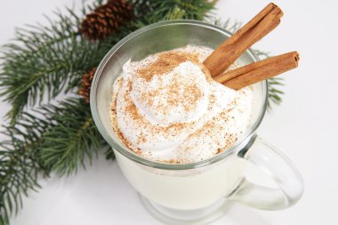 Tarçın Noel yumurta likörü