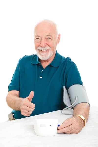 Lowering Blood Pressure Success — Stock Photo, Image