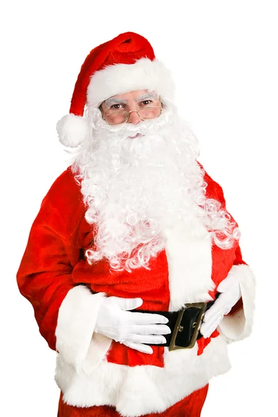 Stock Photo of Friendly Santa Claus — Stock Photo, Image