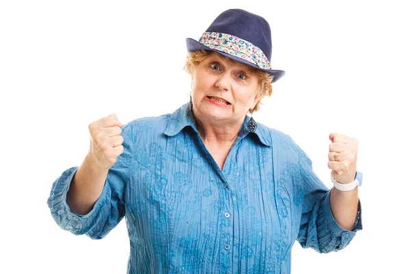 Middle Aged Woman - Frustration — Stock Photo, Image