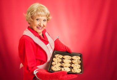 Grandmas Homemade Chocolate Chip Cookies clipart