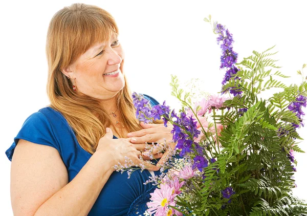 The Gift of Flowers — Stock Photo, Image