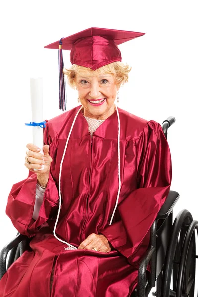 Nooit te oud voor onderwijs — Stockfoto