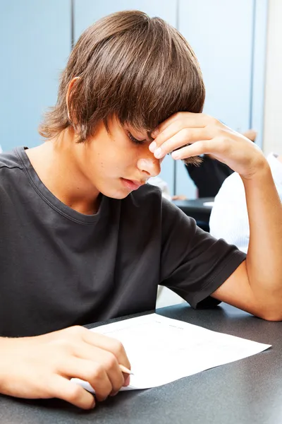 Pruebas académicas Ansiedad — Foto de Stock