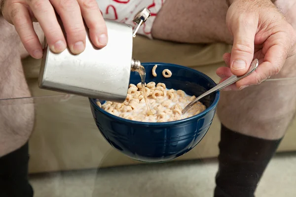 Petit déjeuner alcoolisé — Photo