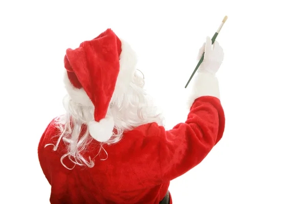 Painter Santa - Design Element — Stock Photo, Image