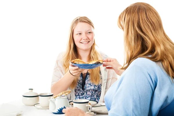 Tea Party With Mom — Stock Photo, Image