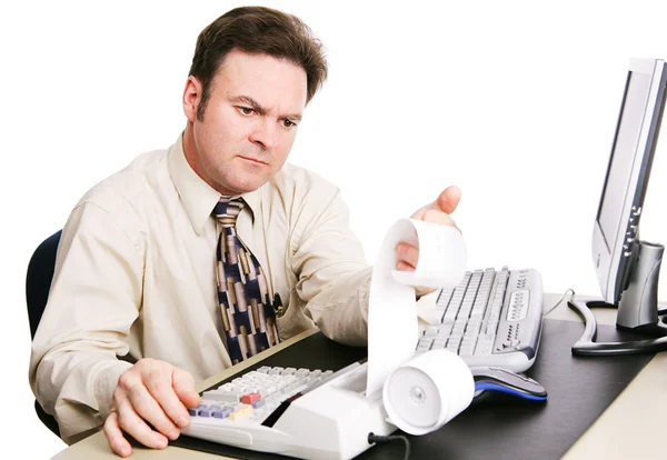 Accountant Serious — Stock Photo, Image