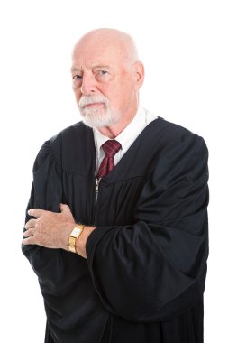 No Nonsense Judge clipart