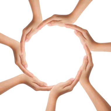 ırklı el kopya alanı olan bir daire yapma