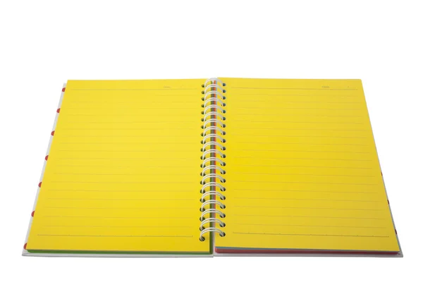 XXL geïsoleerd: Notebook — Stockfoto