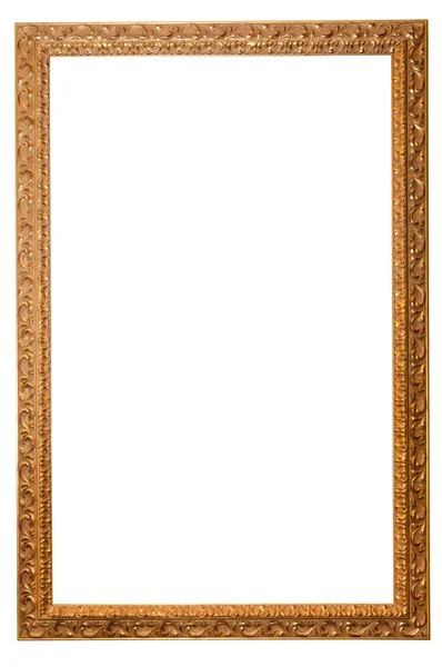 XXL geïsoleerd: Vintage houten frame — Stockfoto