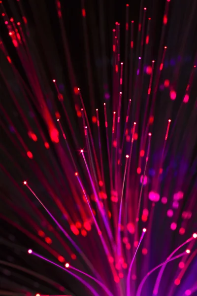 Illuminazione a fibra ottica — Foto Stock