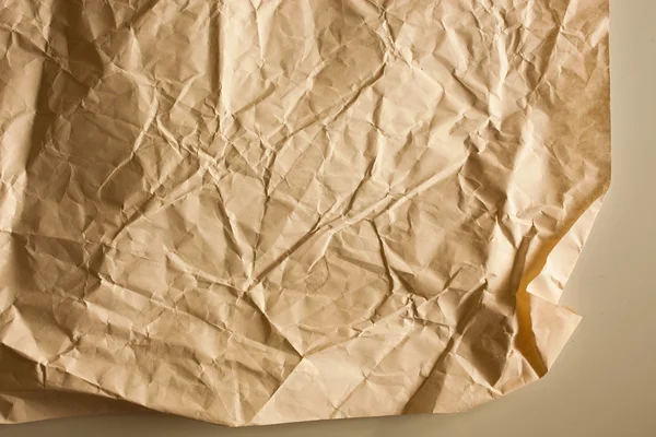 Ρυτιδωμένο φόντο χαρτιού — Φωτογραφία Αρχείου