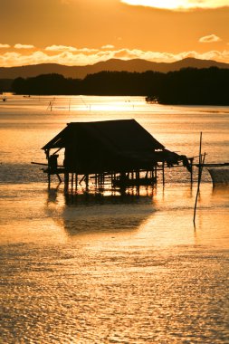 günbatımı balıkçı yaşam tarzına, Tayland