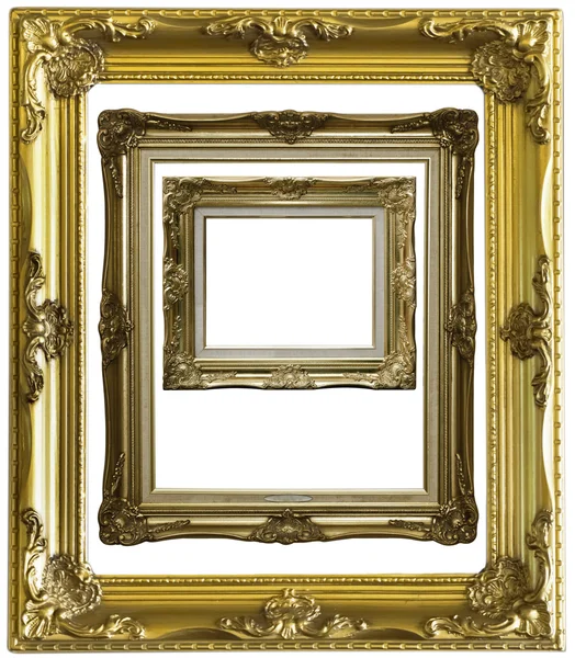 Wooden photo frame — Stock Photo, Image