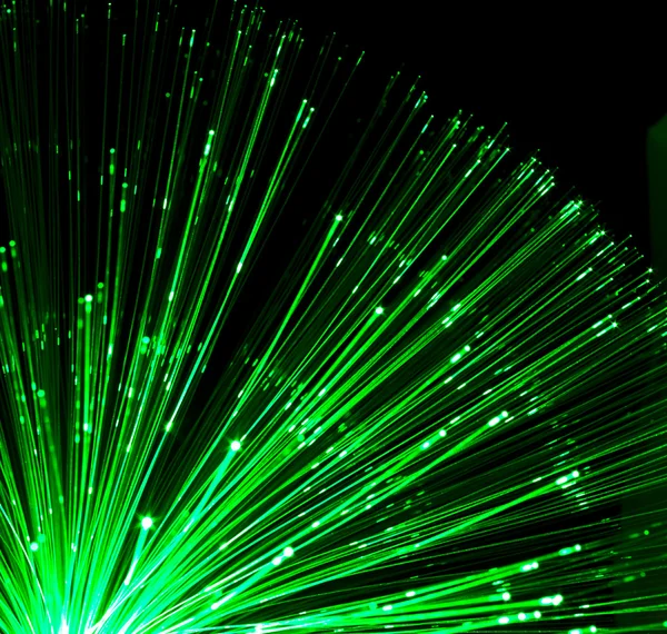 Illuminazione a fibra ottica — Foto Stock