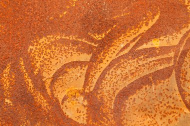 zine arka plan üzerinde paslanmış