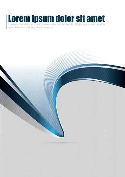 Fond vectoriel abstrait pour brochure ou affiche — Image vectorielle