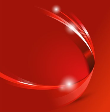 3d etkisi ile evrensel kırmızı tasarlamak vektör arka plan
