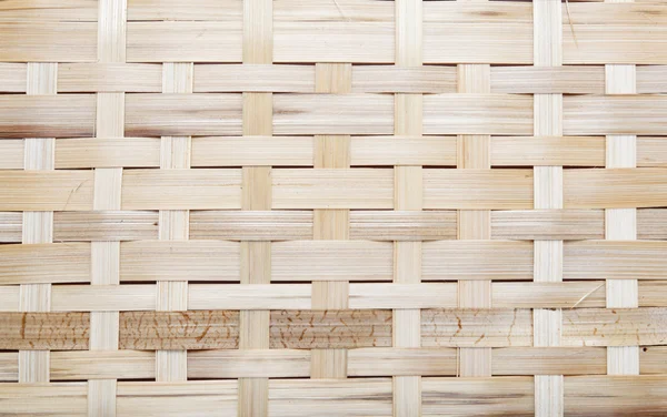 Rejilla de madera, el fondo de madera tejida — Foto de Stock