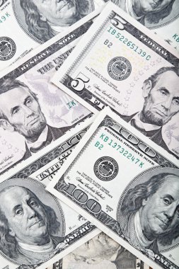 arka plan ile para Amerikan dolar faturaları.