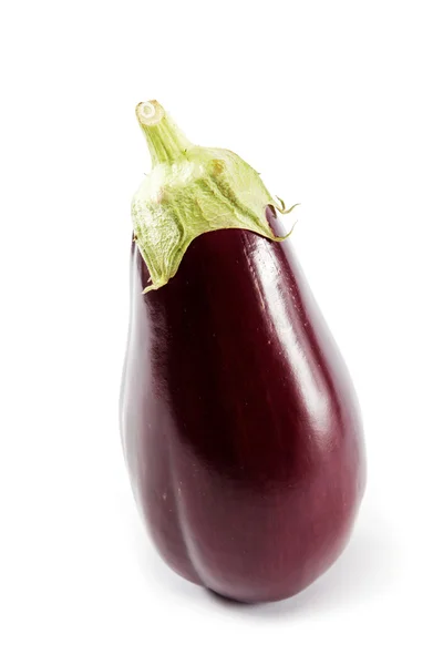 Fresh aubergine isolated on a white background. — Stock Photo, Image