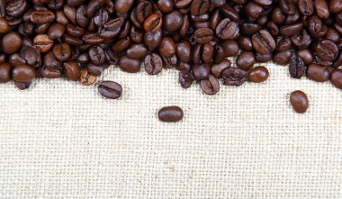 Kahvenin çul izole.