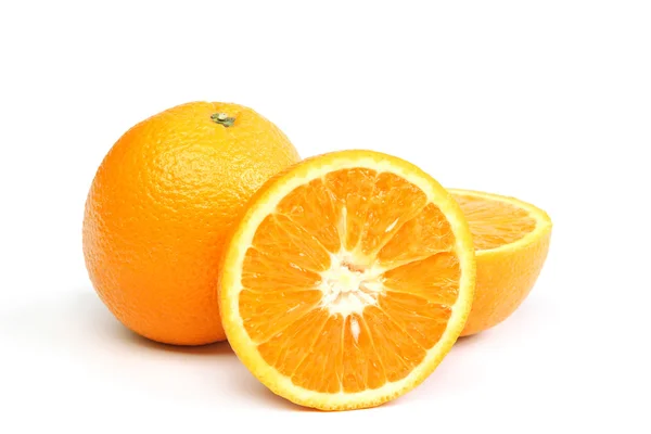 Citrus fruits on white background. — Stock Photo, Image