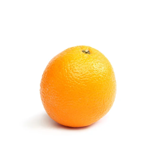 Orange. Agrumes sur fond blanc . — Photo