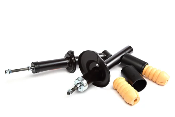 Car shock absorbe and bump stops. — Stock Photo, Image