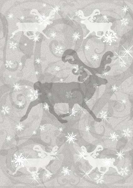 Deer pattern — Stock Photo, Image