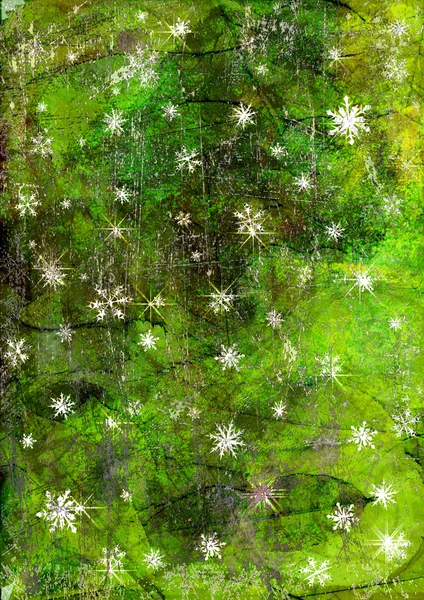 绿雪 — 图库照片