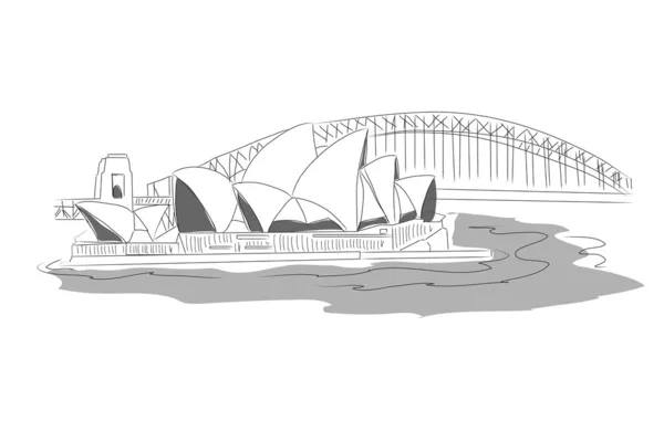 Opéra de Sydney — Image vectorielle