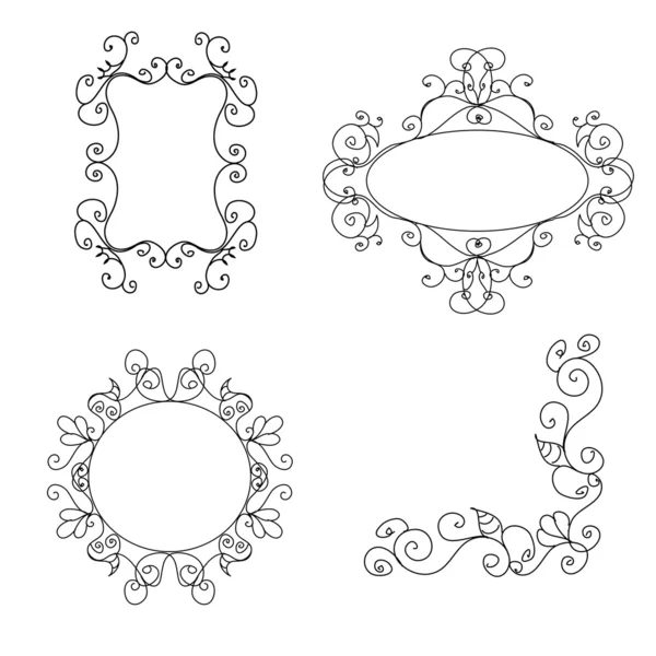 Decorative frames — Stock Vector