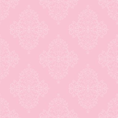 pembe Dikişsiz Kraliyet desen