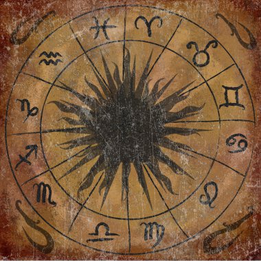 burç grunge el yazması